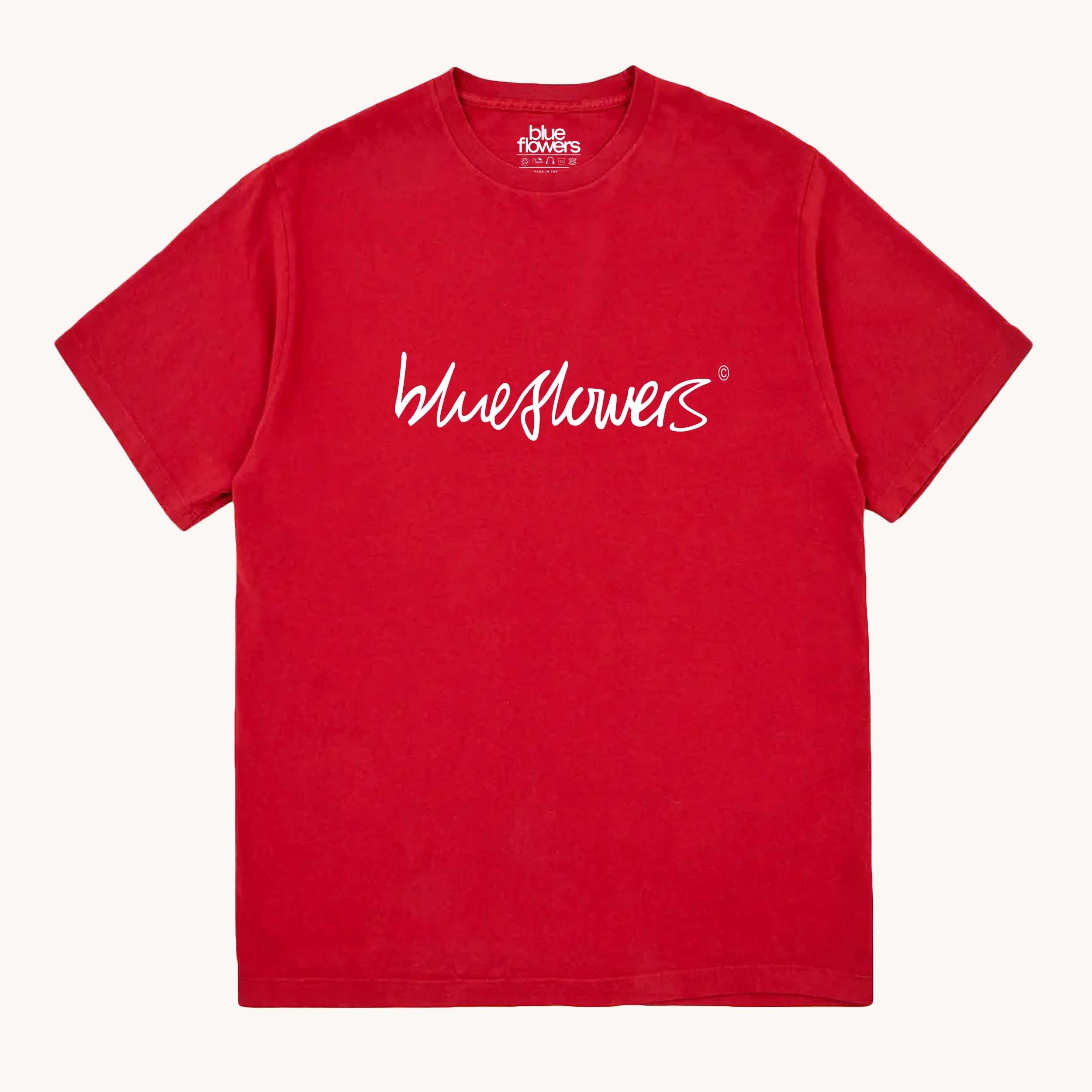 BLUEPRINT T SHIRT - RED