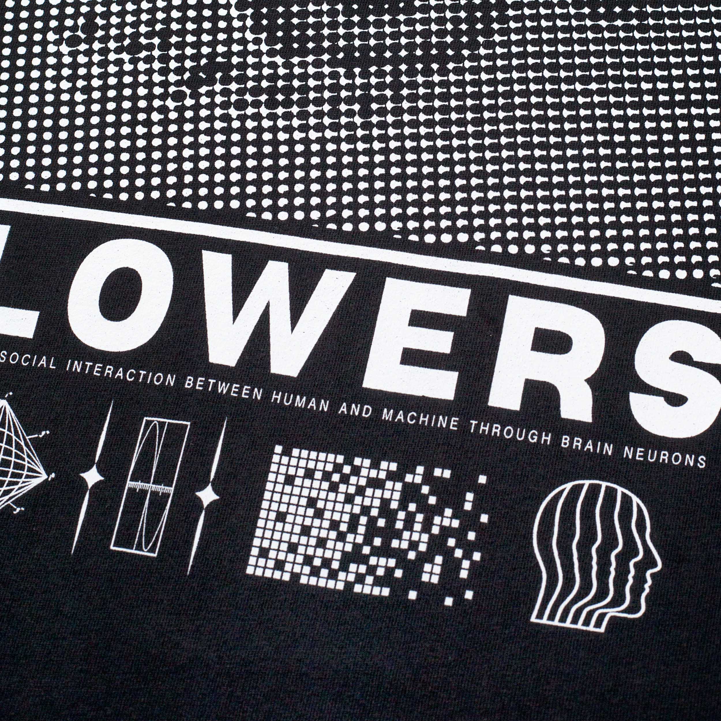 BRAIN NEURONS T SHIRT - BLACK