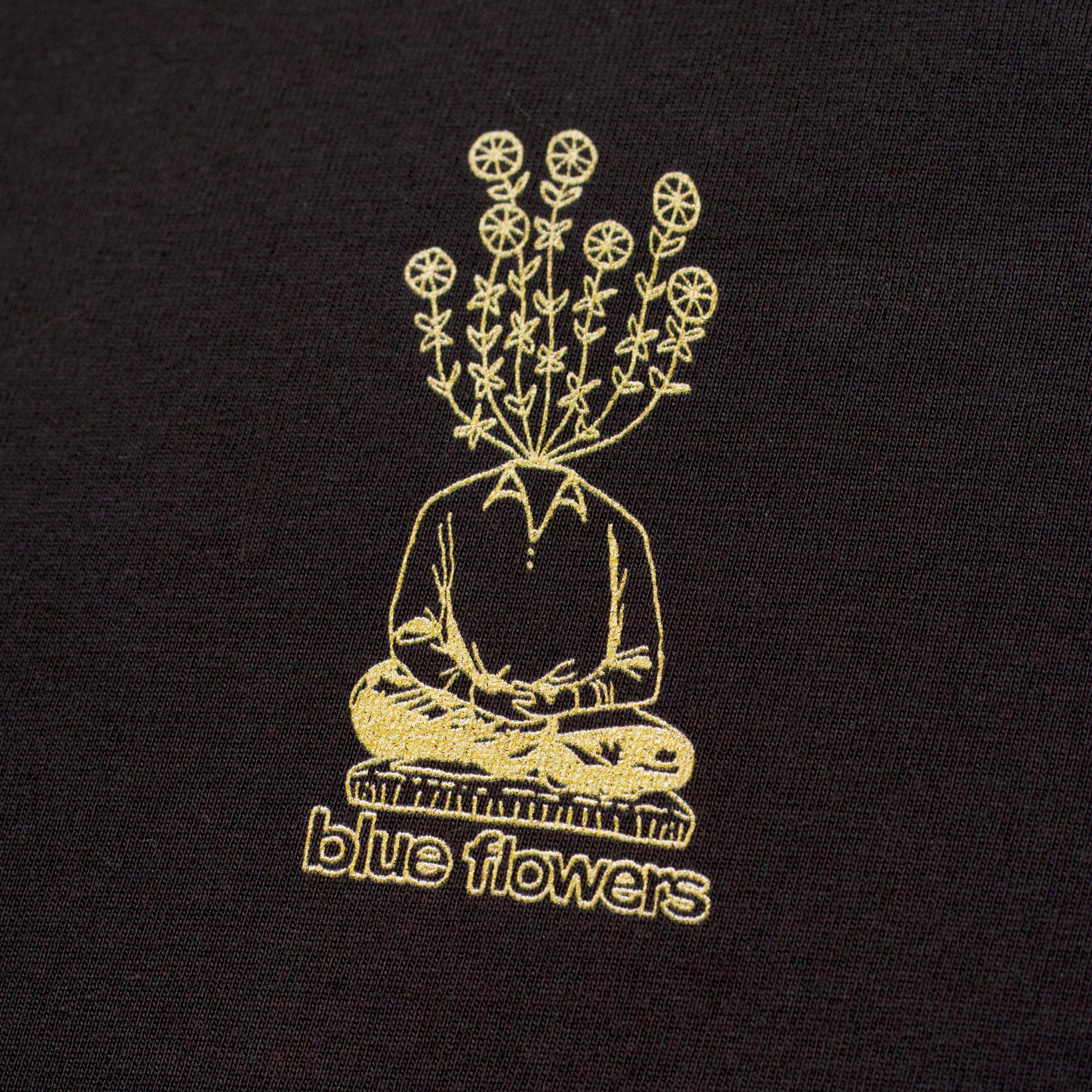 BOTANICAL T SHIRT - BLACK