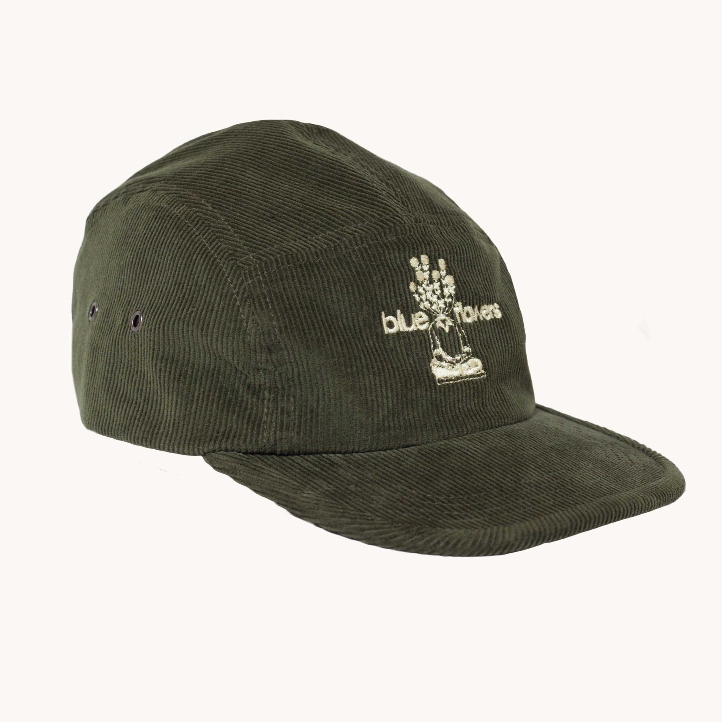 CORNUCOPIA CORDUROY CAP - EARTH GREEN