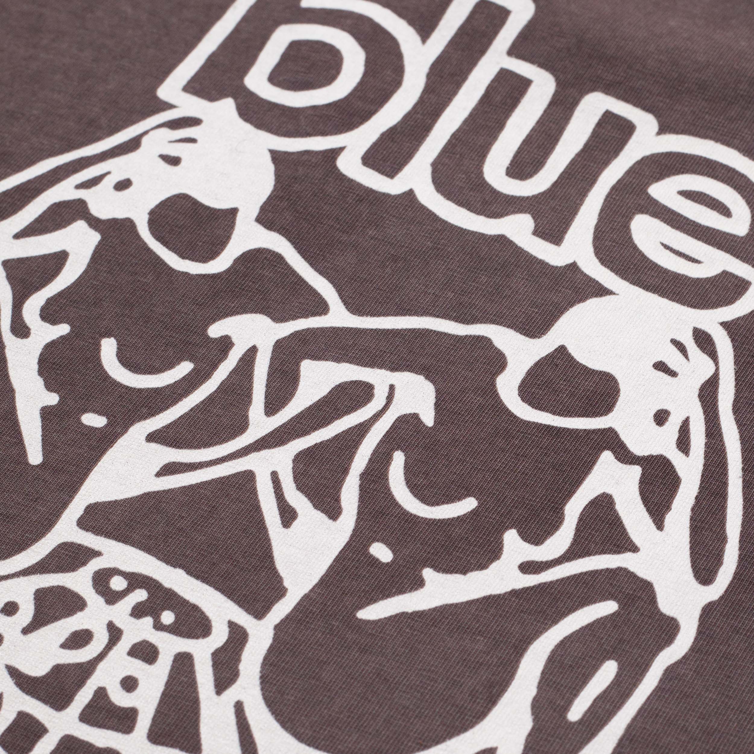 HEAVY RIFF T SHIRT - CHARCOAL WASH