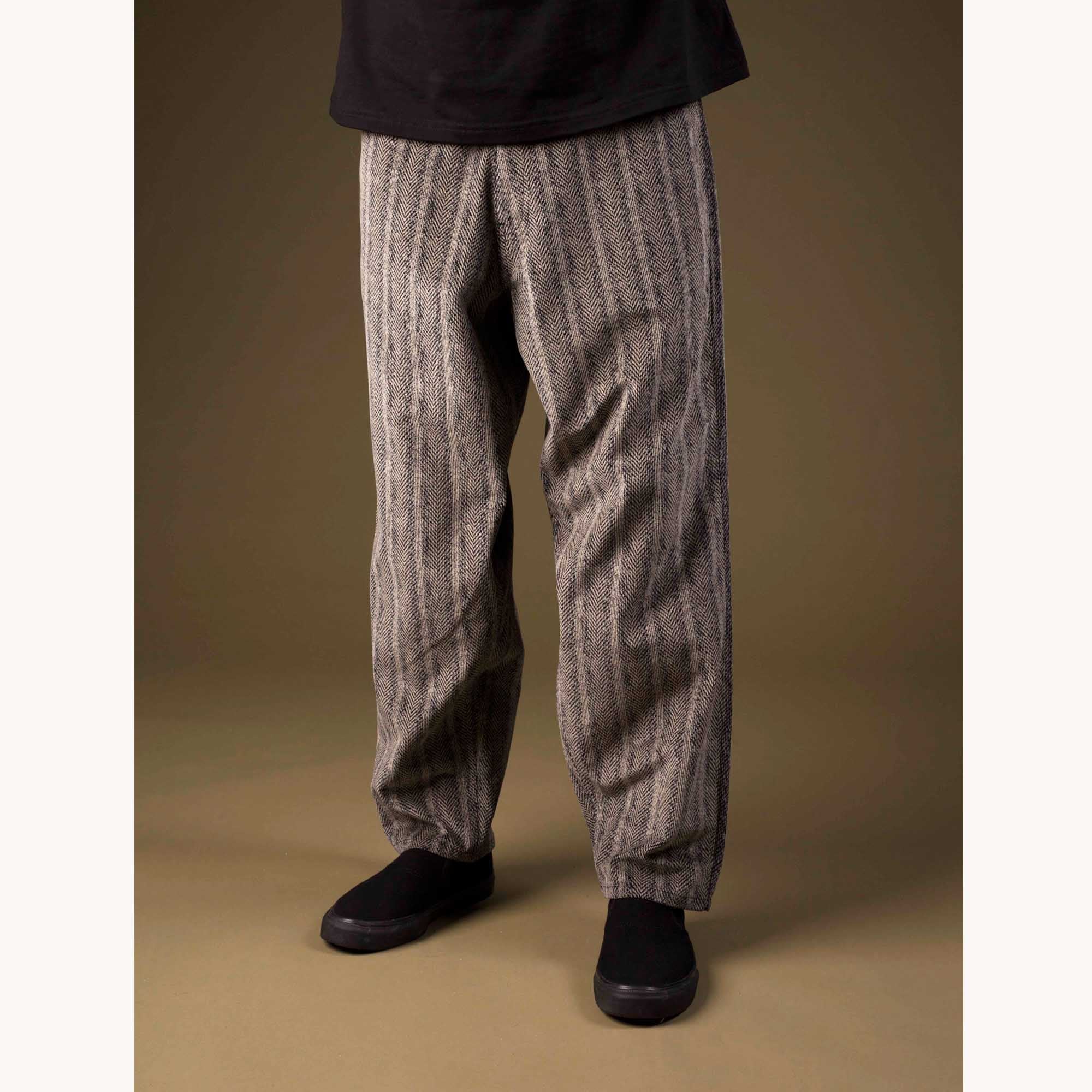 CHAMBERS HERRINGBONE TROUSERS