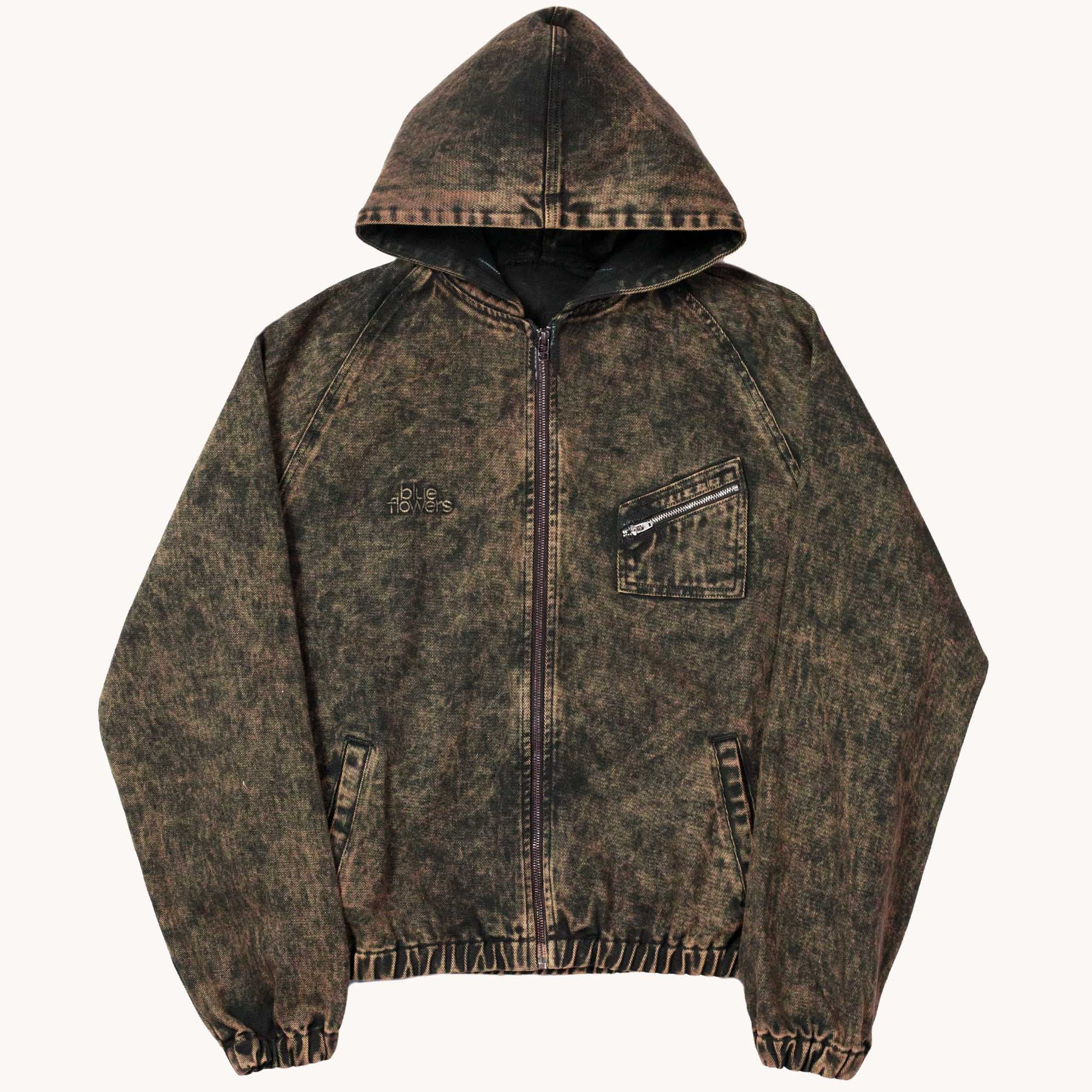 ELEVATION ECO ACID WASH JACKET