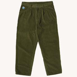 BLOOM CORDUROY TROUSERS - FOREST GREEN