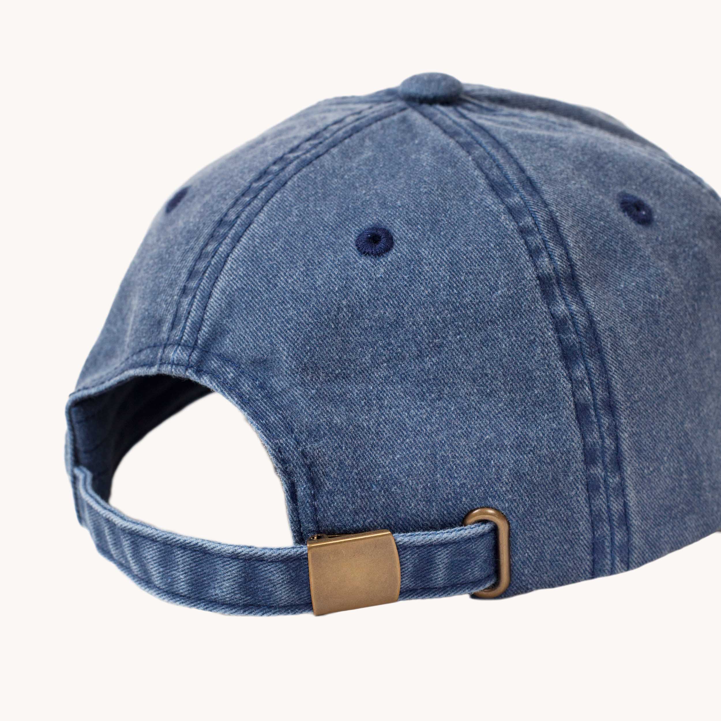 STEREO CAP - WASHED BLUE