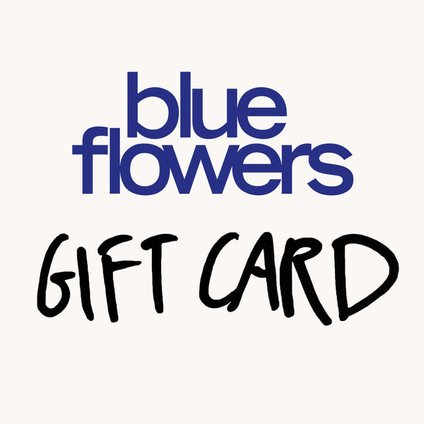 BLUE FLOWERS - GIFT CARD
