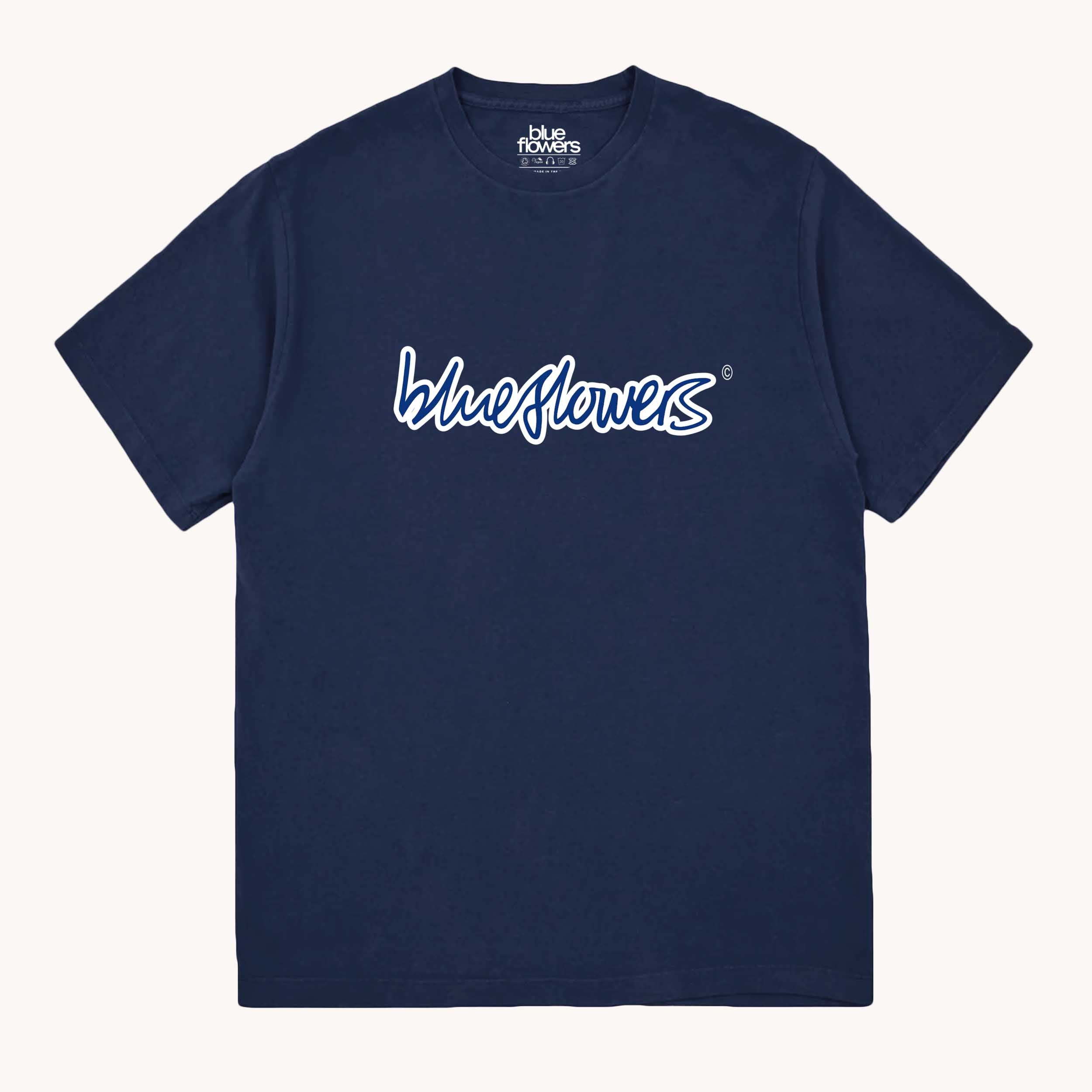 BLUEPRINT T SHIRT - NAVY BLUE