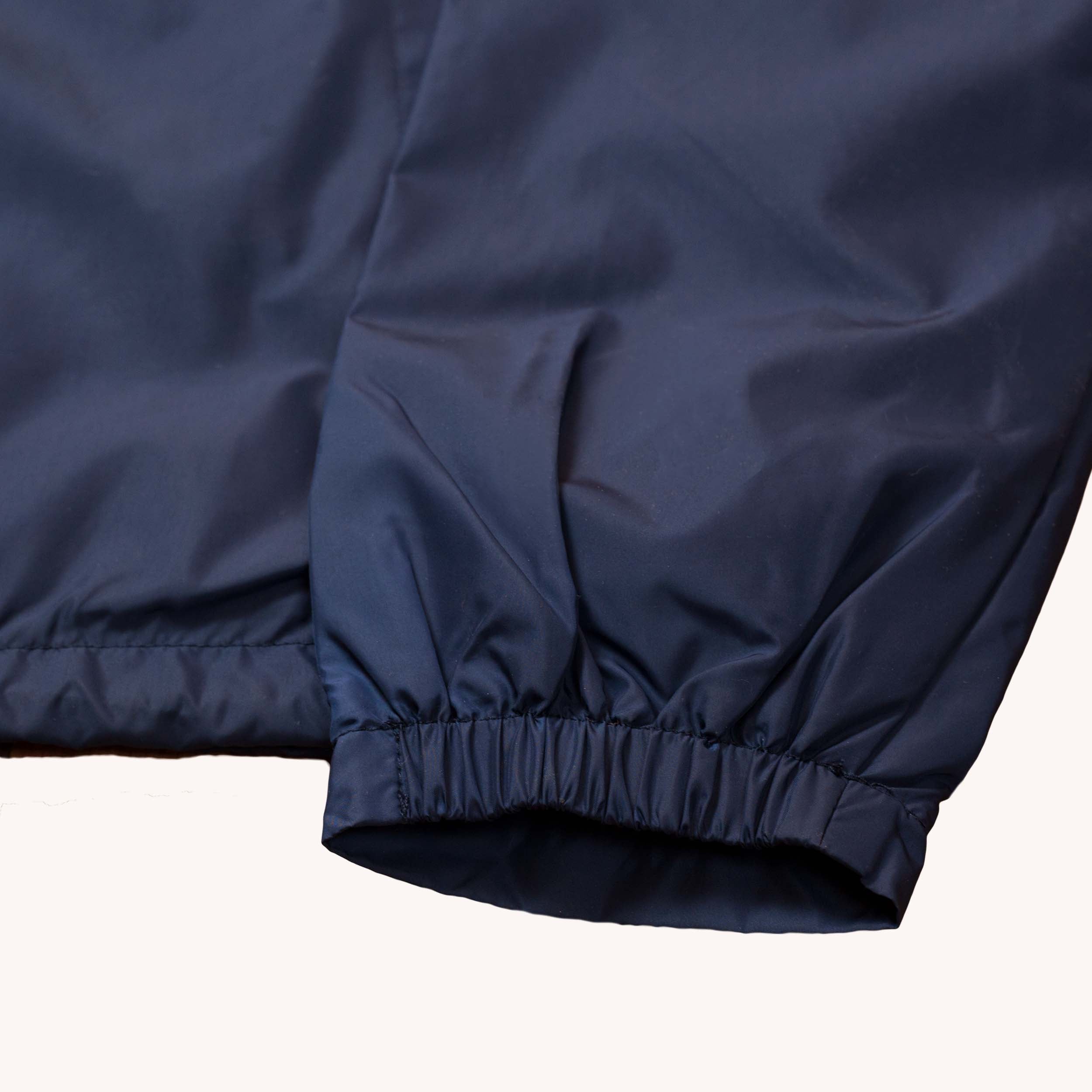 FLOWER HEAD COACH JACKET - NAVY