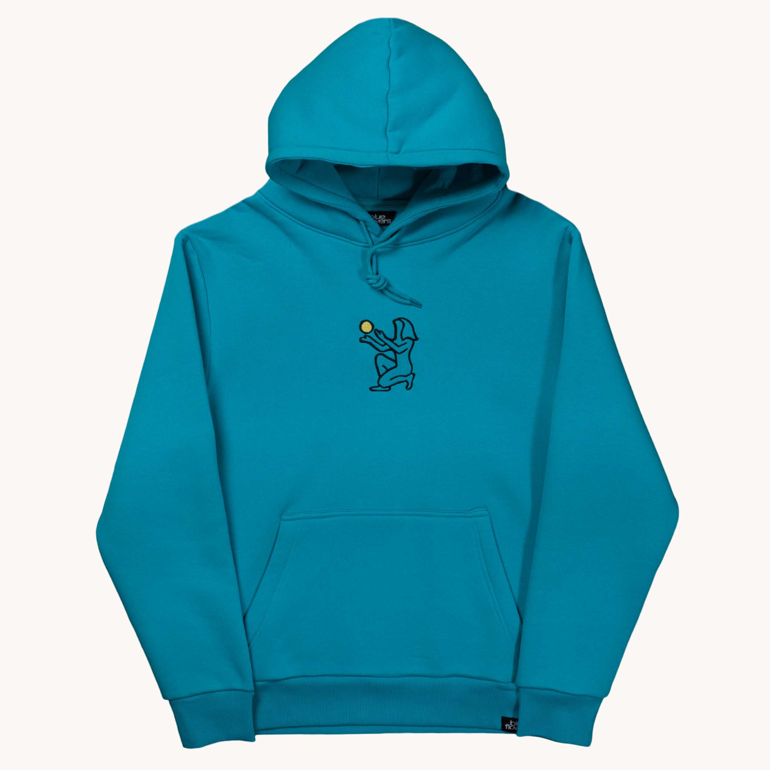 CONTROL HOODIE - DARK AQUA