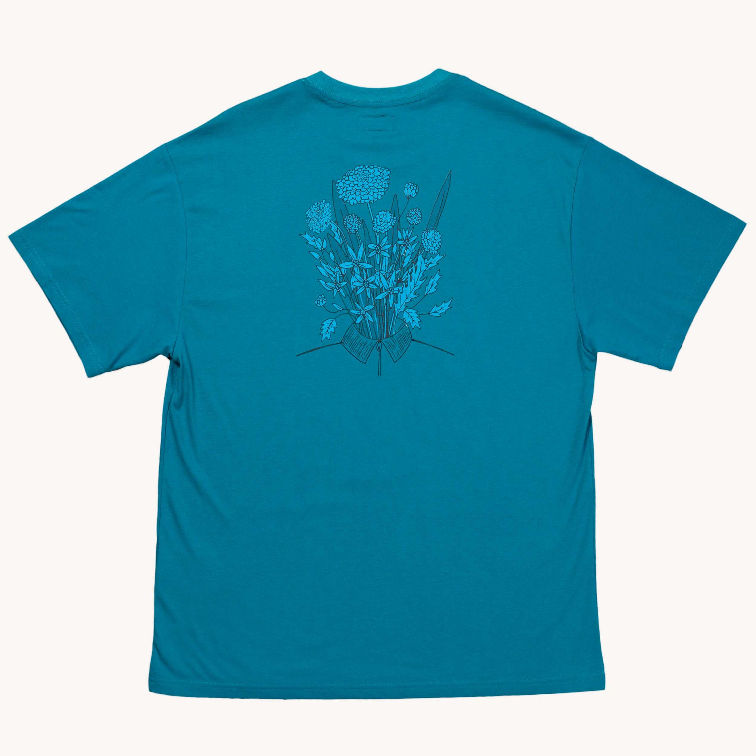 EVOLUTION T SHIRT - OCEAN BLUE