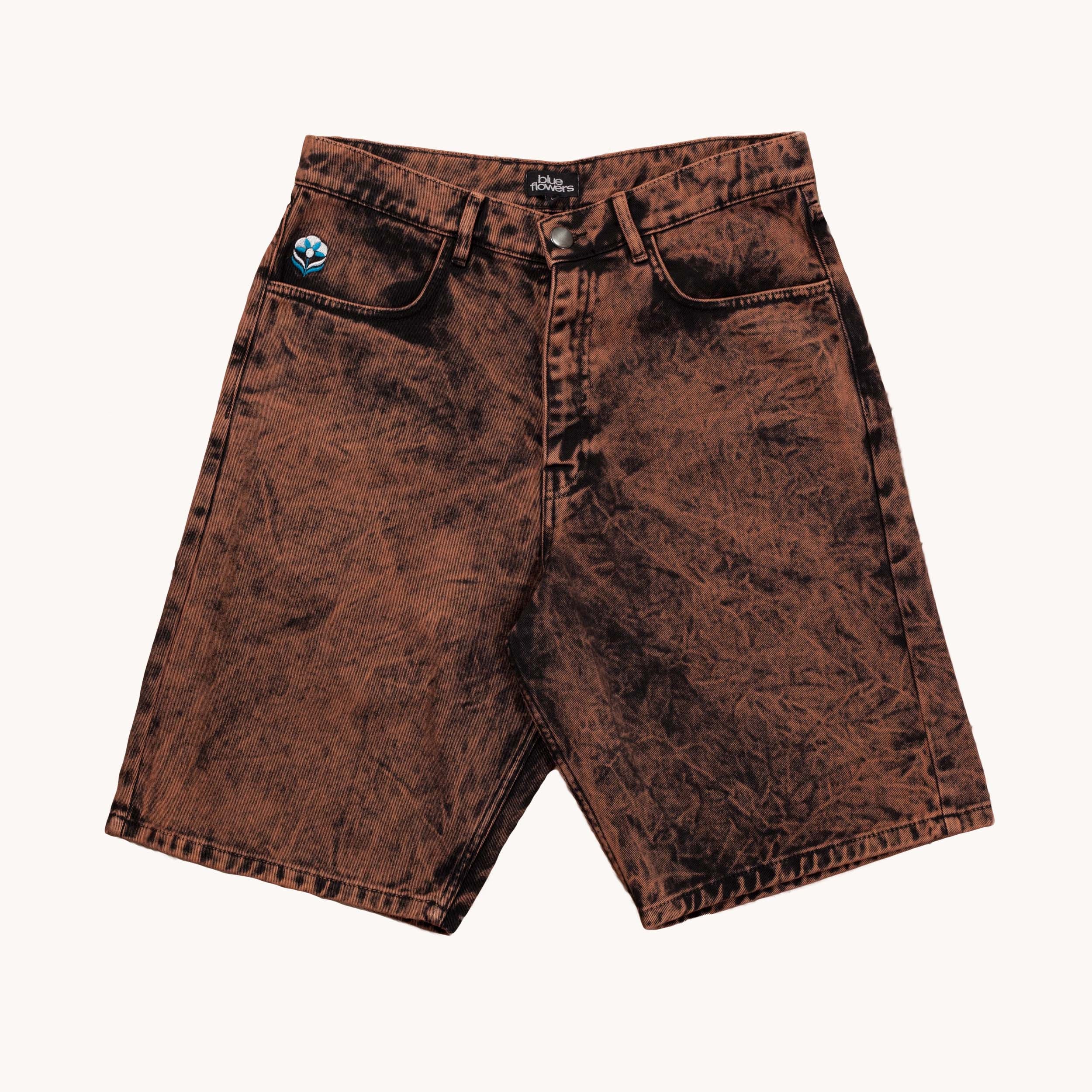 EVOLVE SHORTS - ECO BROWN WASH