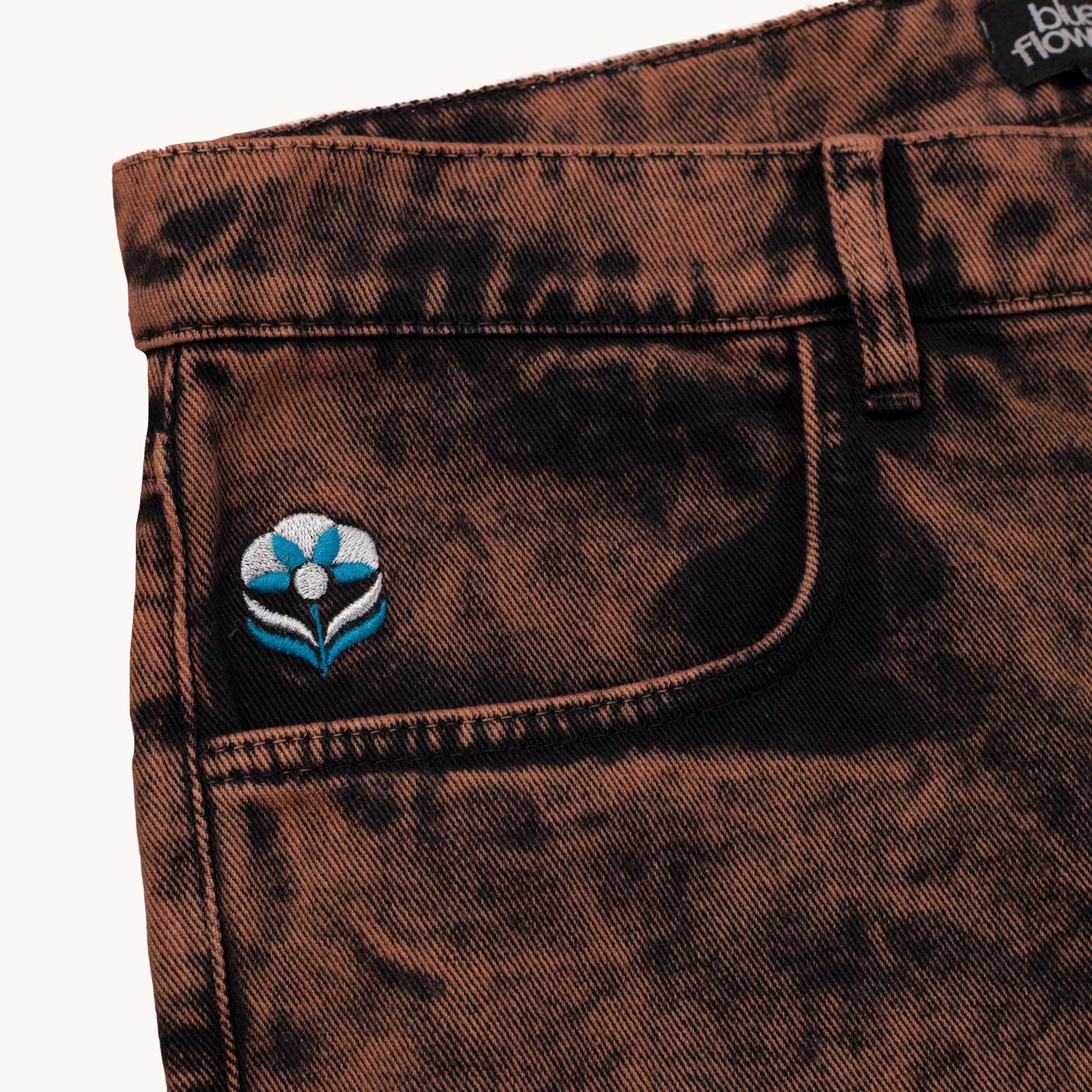 EVOLVE SHORTS - ECO BROWN WASH