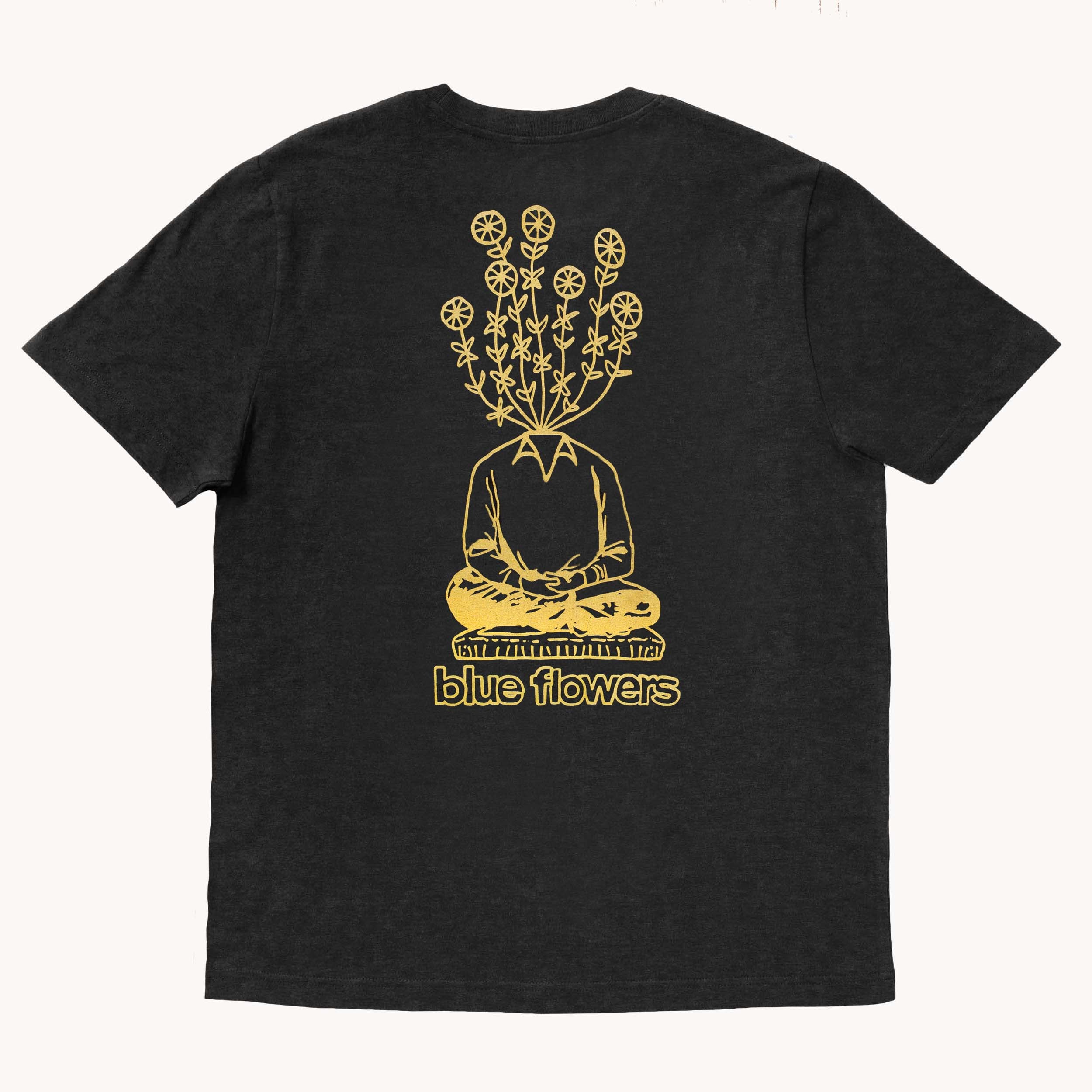 BOTANICAL T SHIRT - BLACK