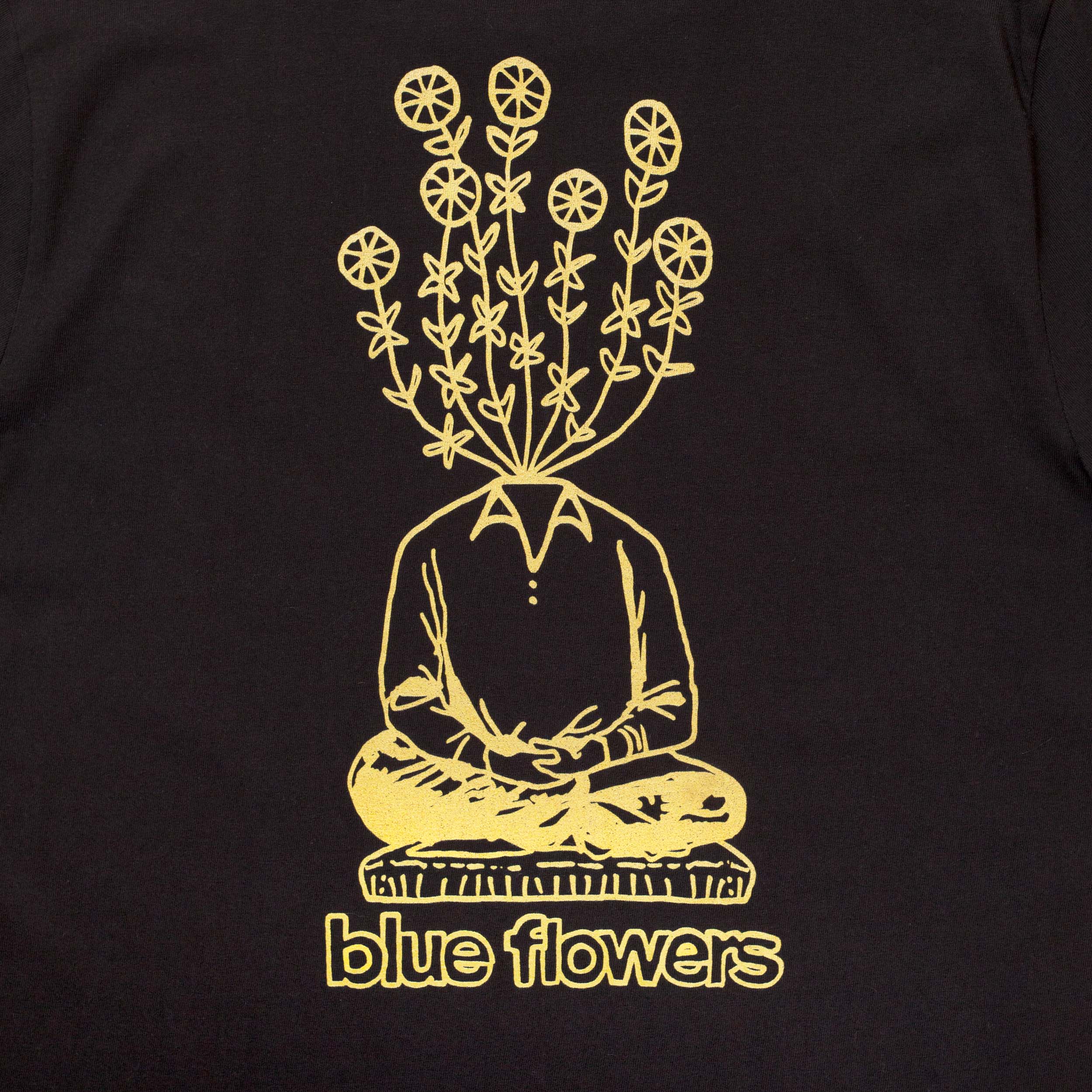 BOTANICAL T SHIRT - BLACK