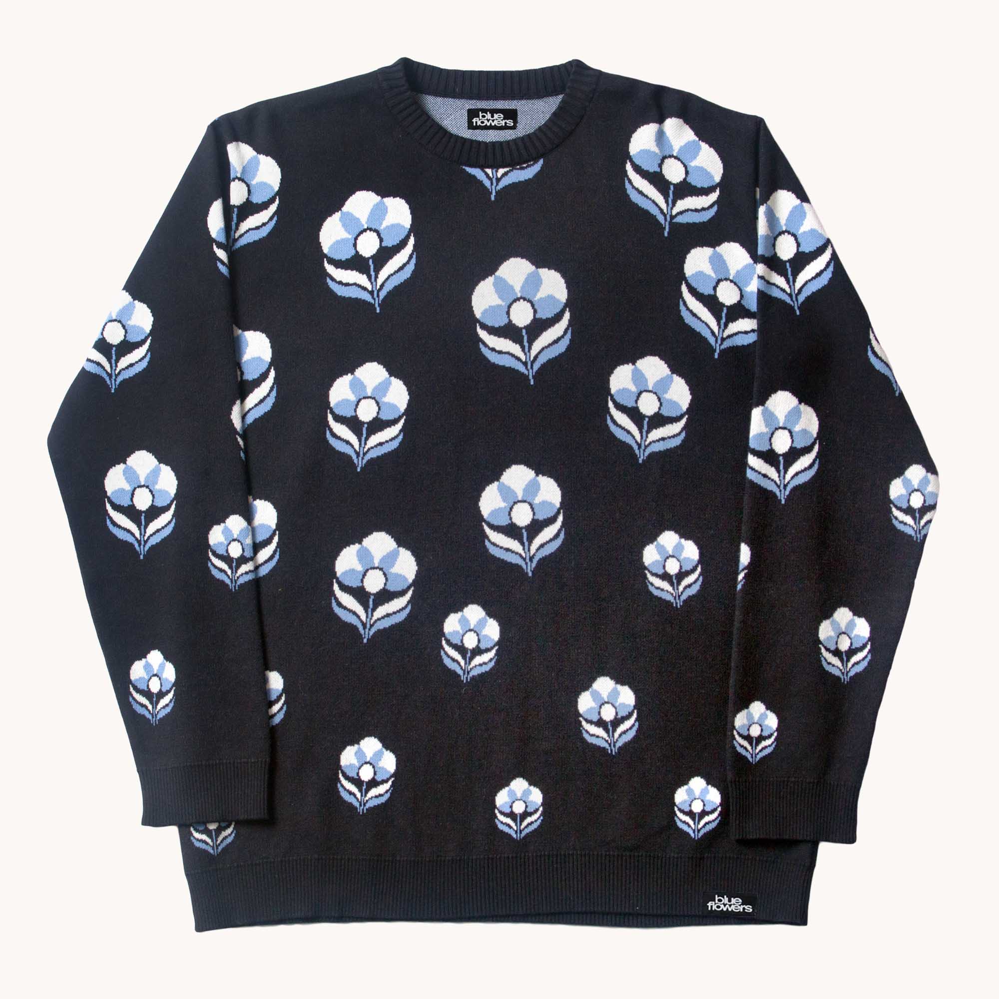 FLOWER KNIT JUMPER