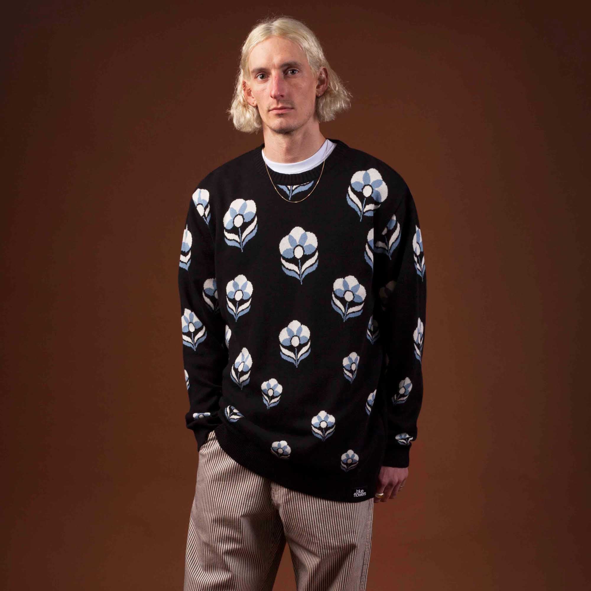 FLOWER KNIT JUMPER
