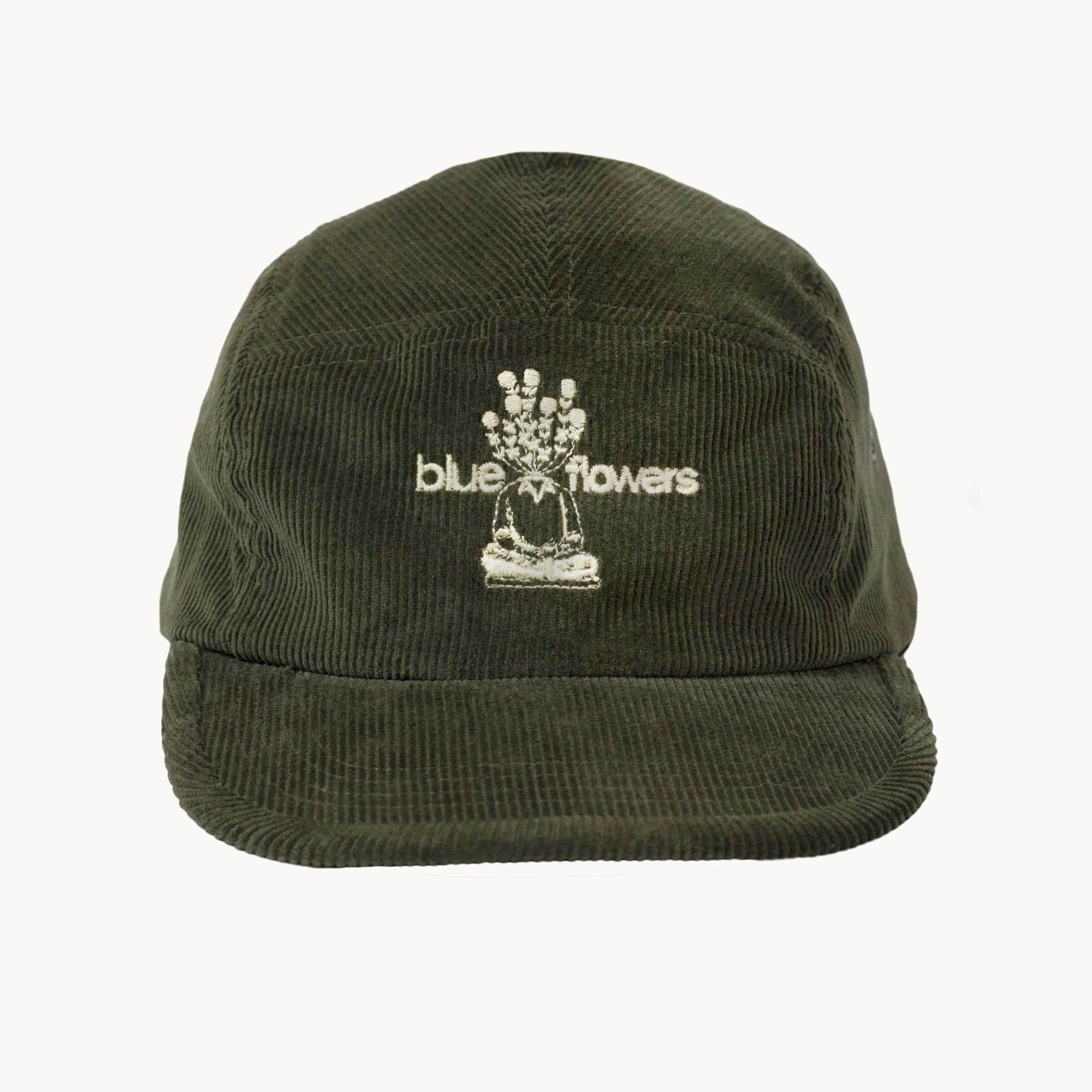 CORNUCOPIA CORDUROY CAP - EARTH GREEN