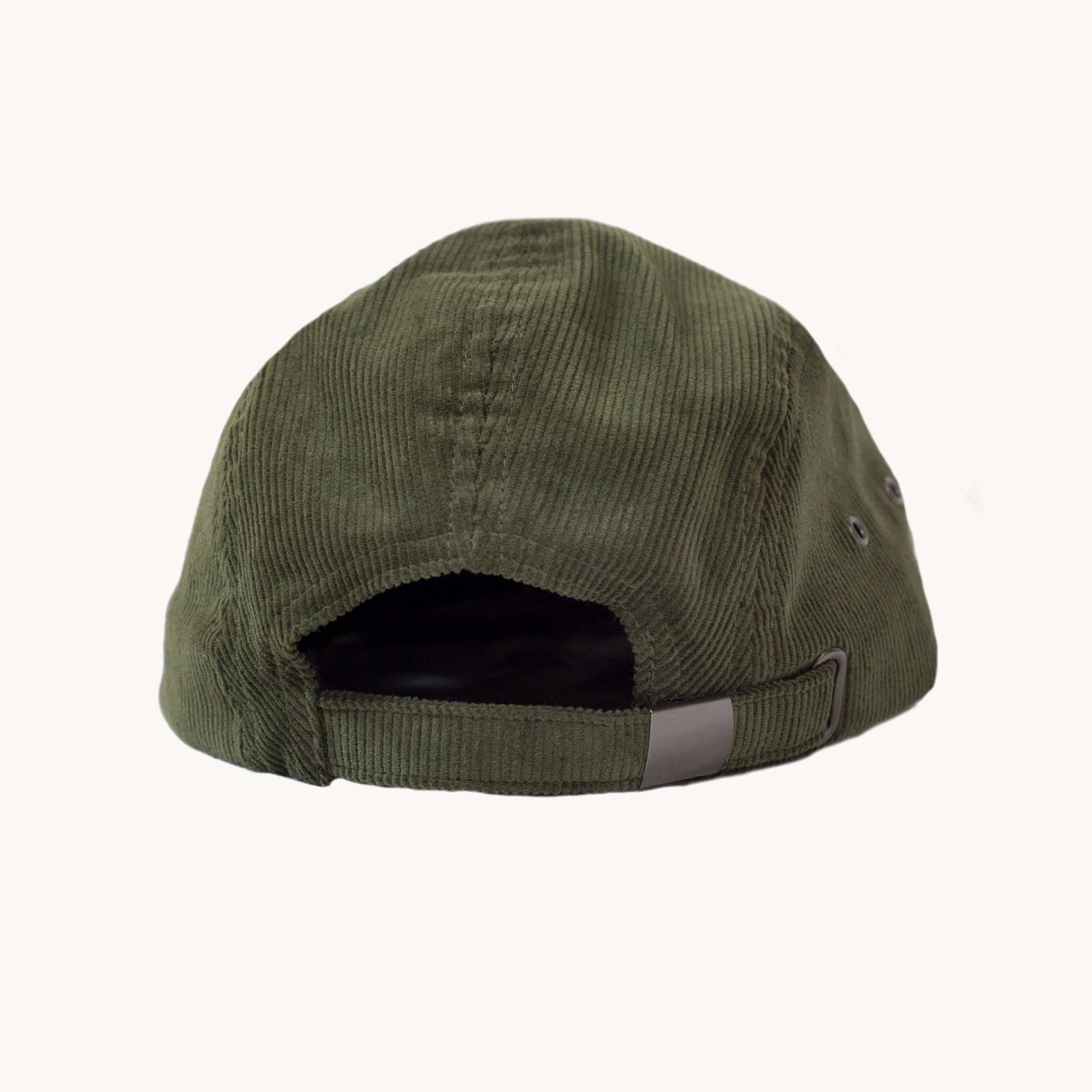 CORNUCOPIA CORDUROY CAP - EARTH GREEN