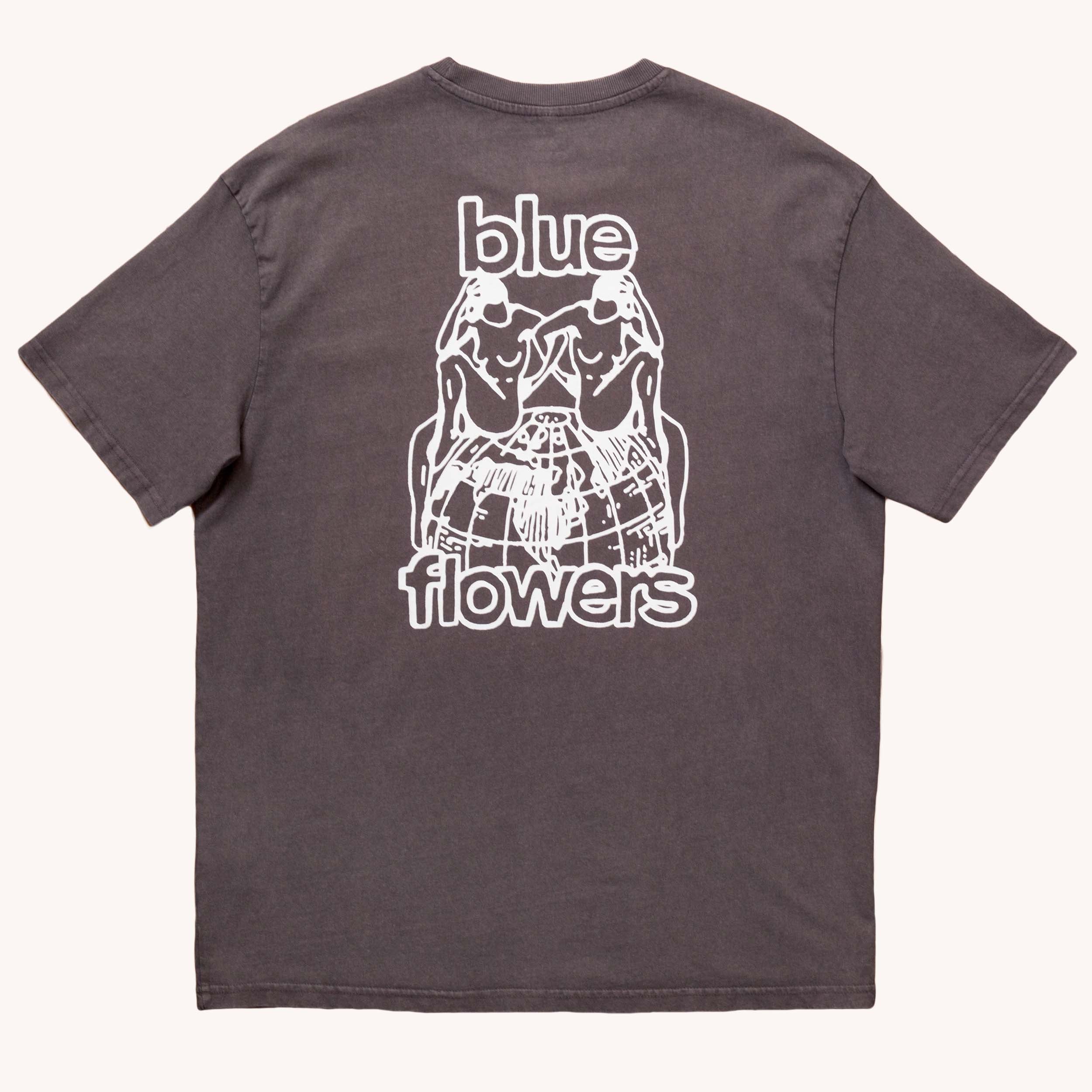 HEAVY RIFF T SHIRT - CHARCOAL WASH