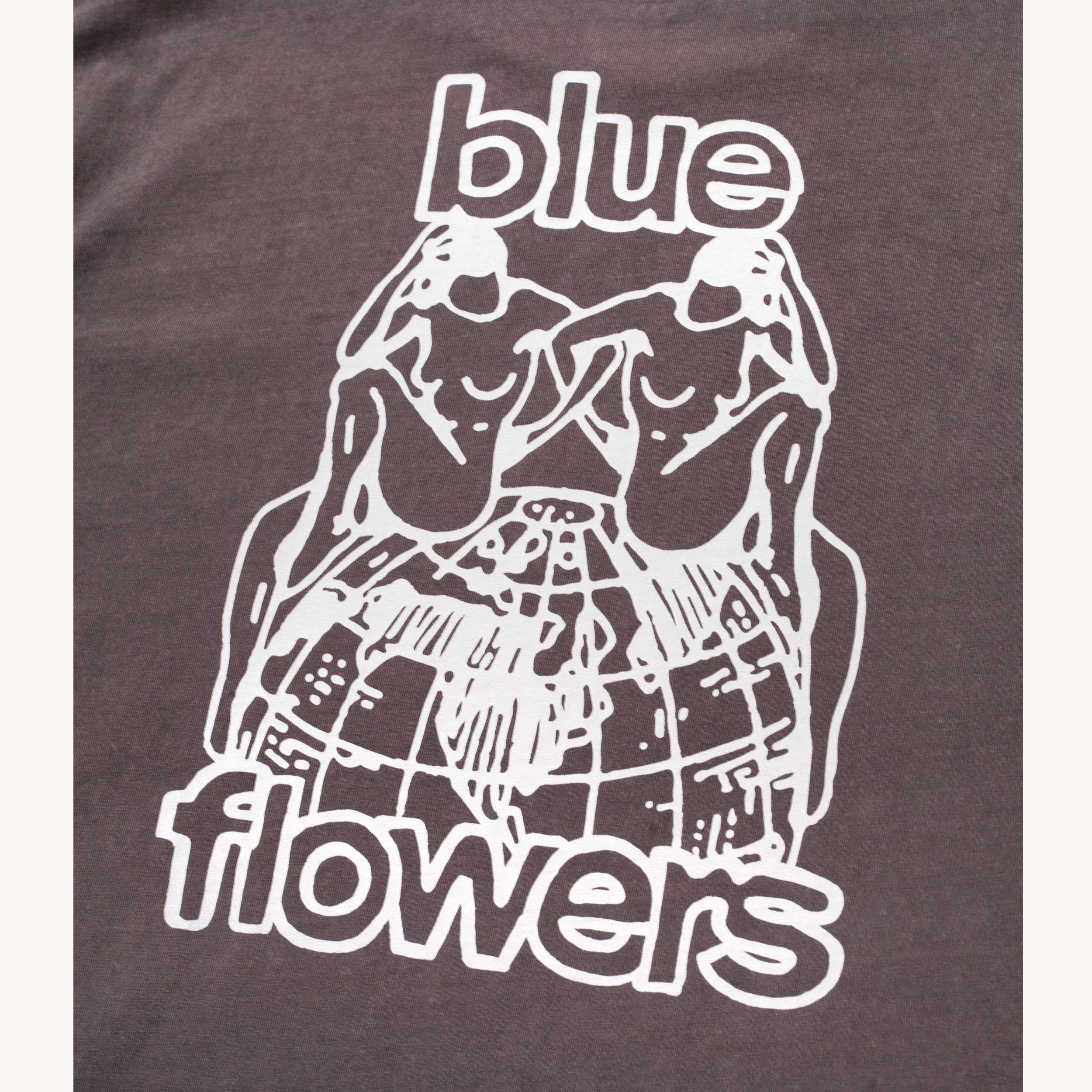 HEAVY RIFF T SHIRT - CHARCOAL WASH