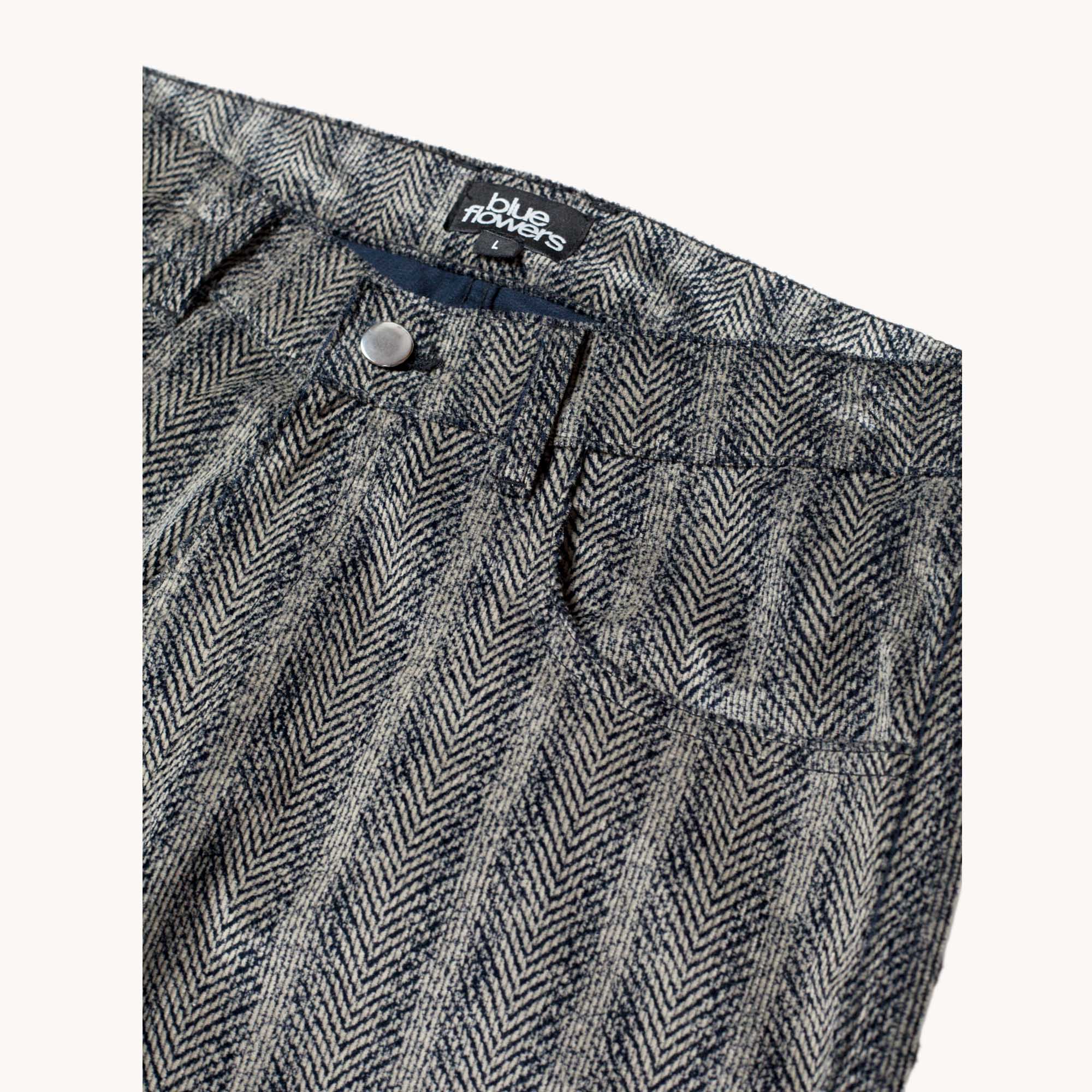 CHAMBERS HERRINGBONE TROUSERS