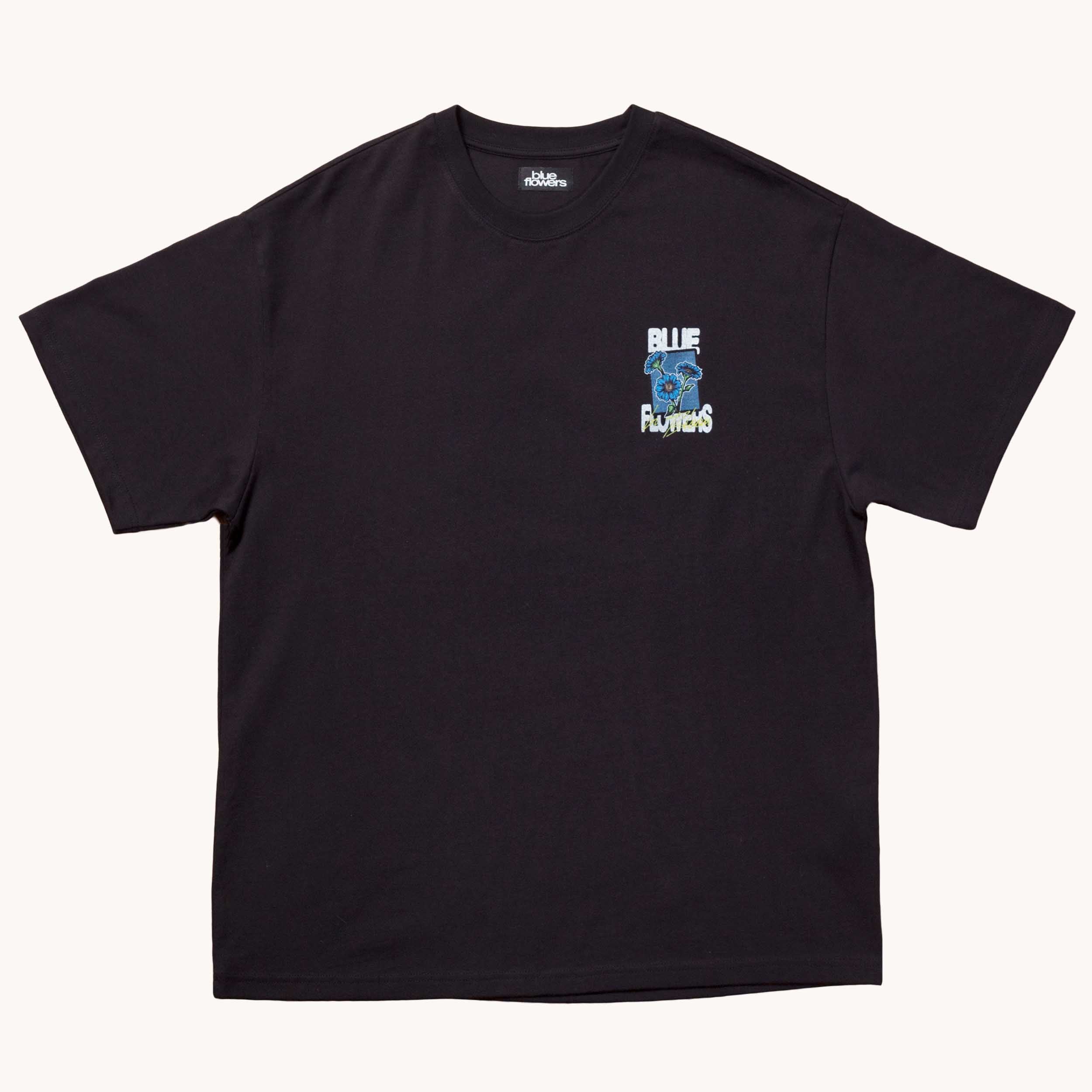 IN BLOOM T SHIRT - BLACK