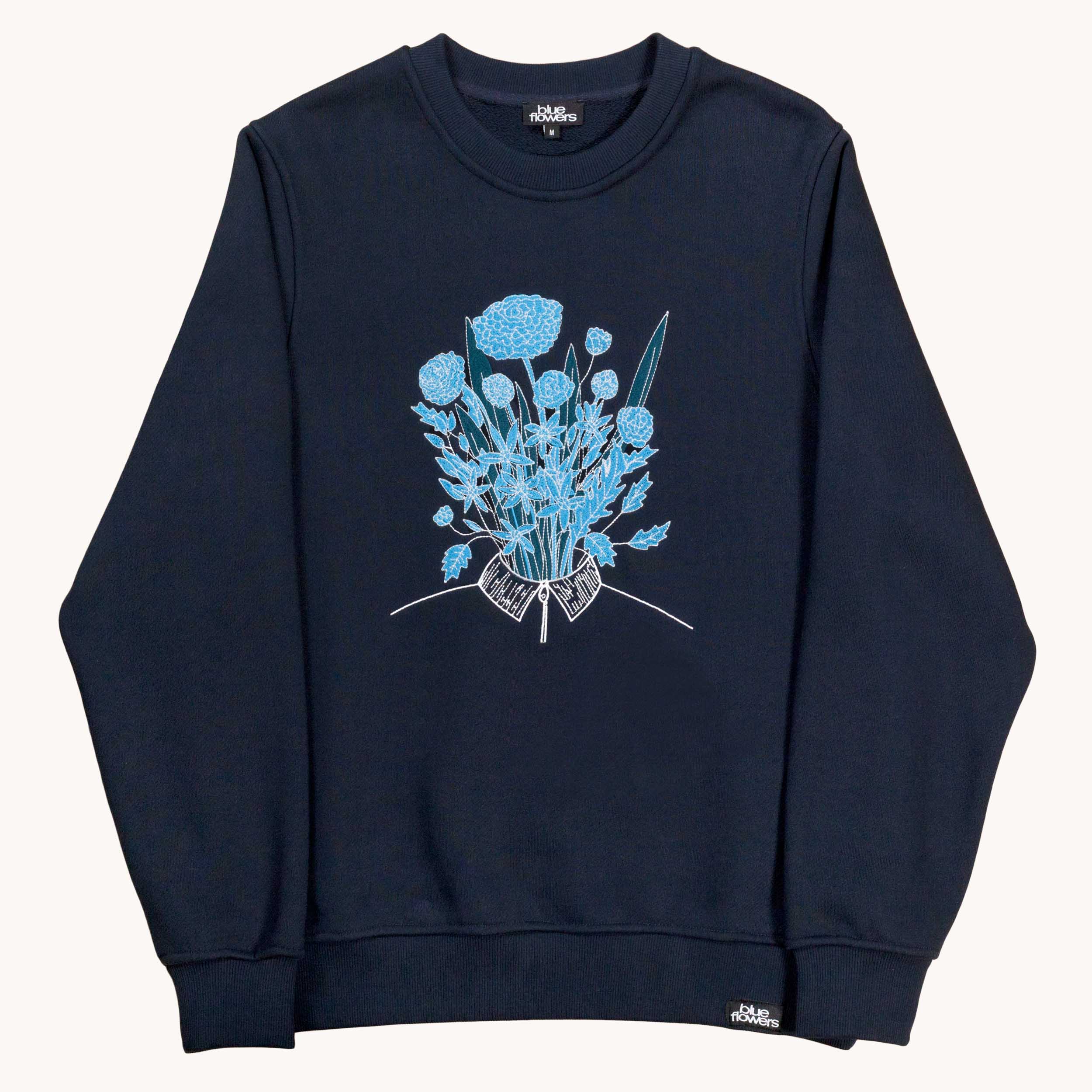 INNER THOUGHTS SWEATSHIRT - OCEAN BLUE