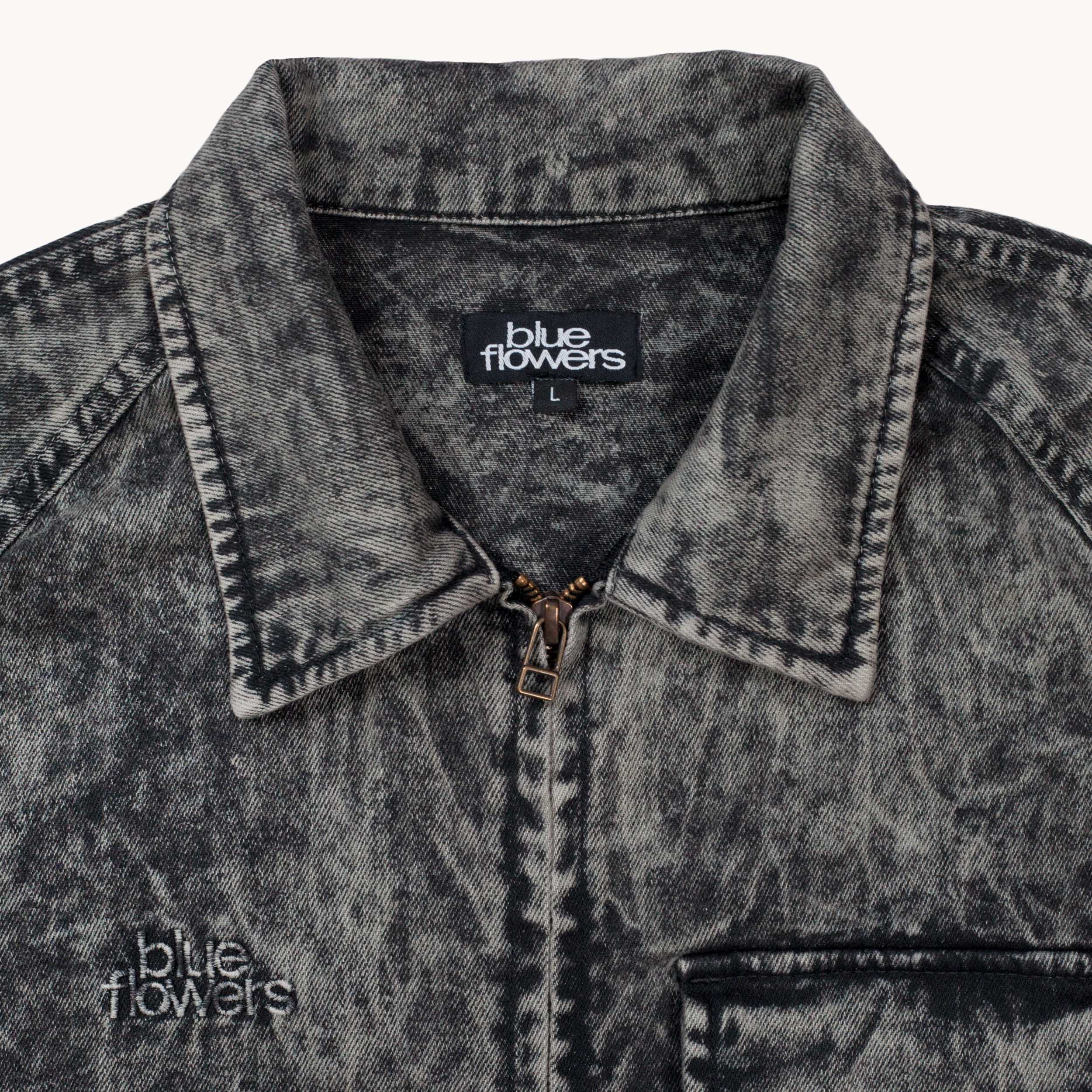 LEARY DENIM JACKET - ECO ACID WASH