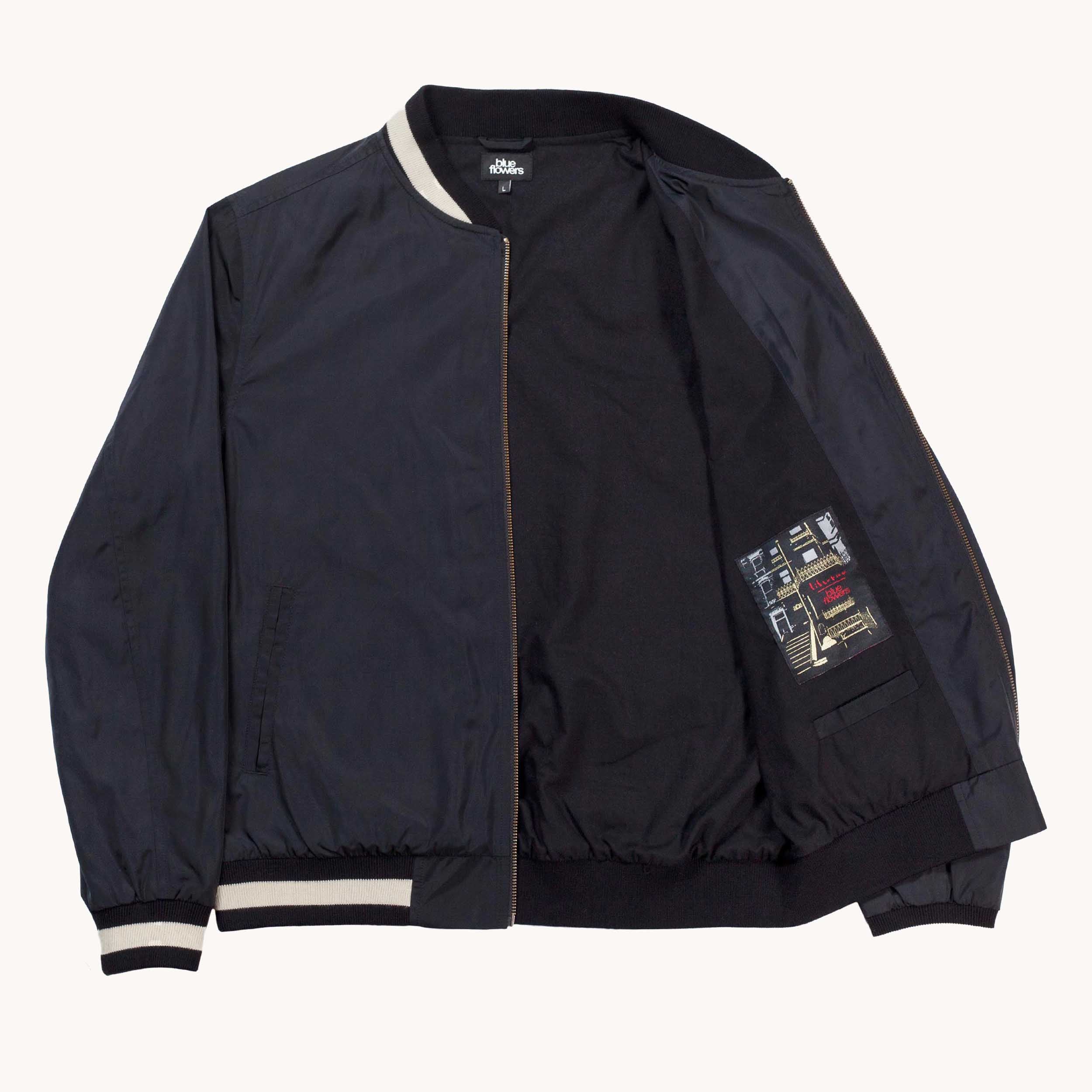 THE LIBERTINES X BLUE FLOWERS BOMBER JACKET