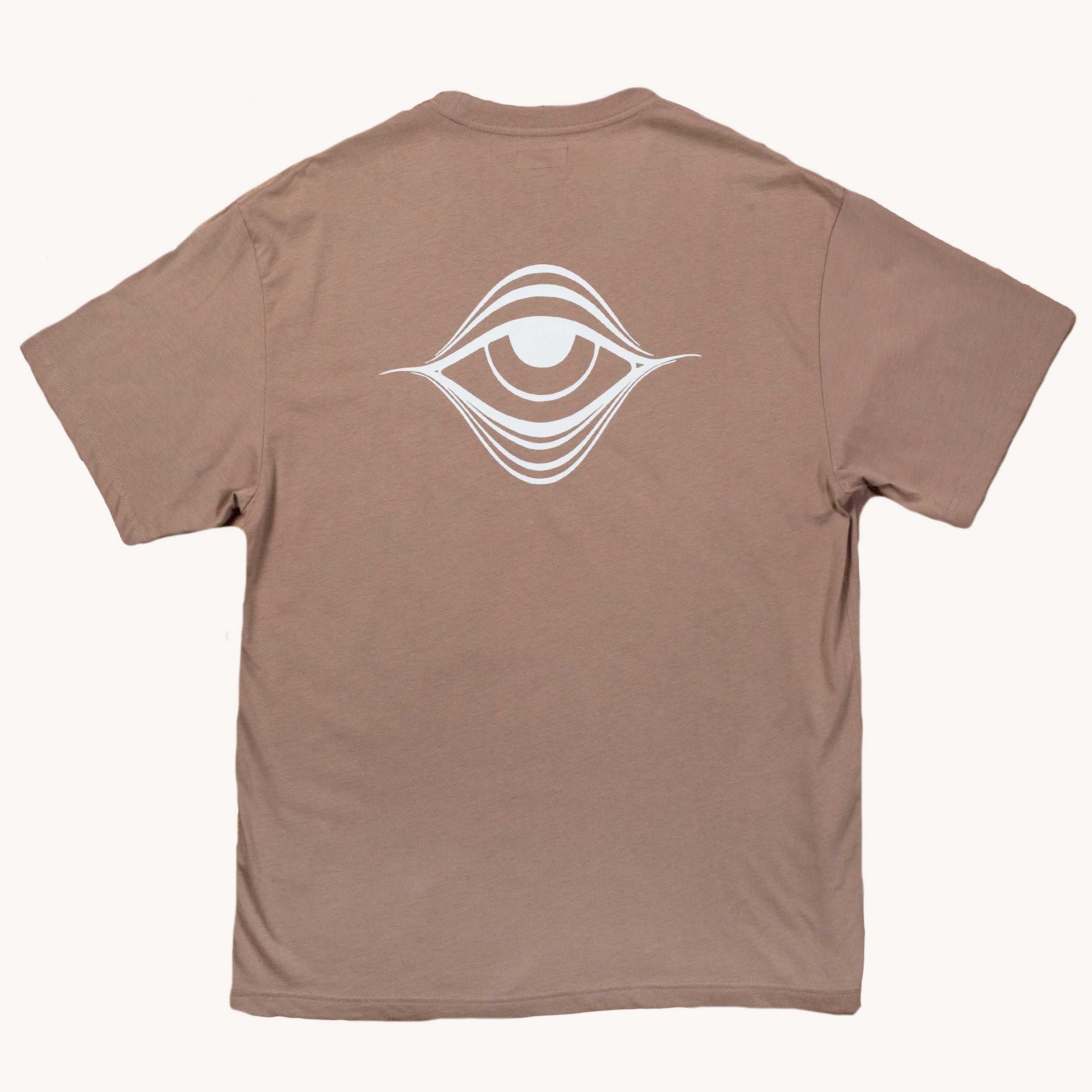 OPTIC T SHIRT - CAMEL