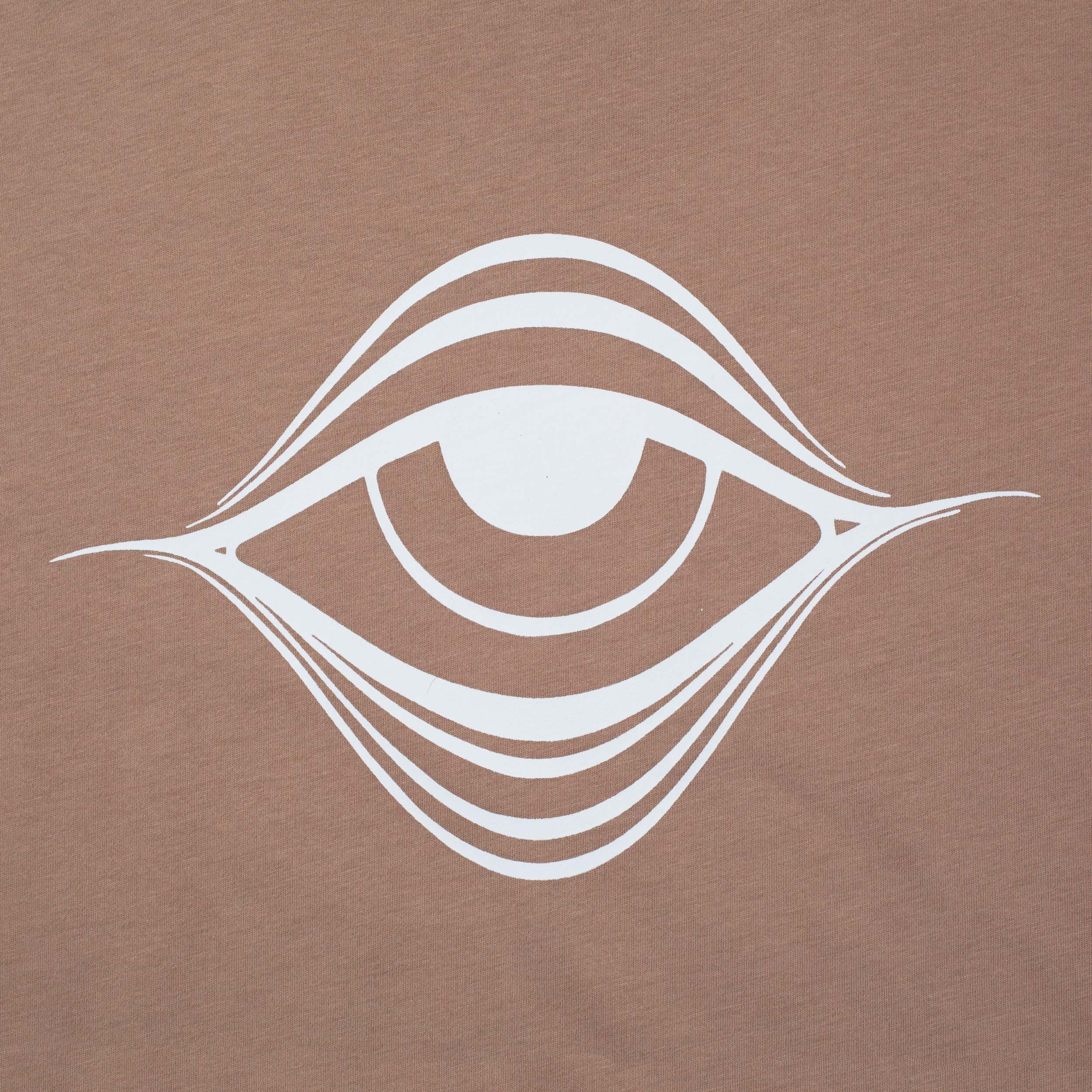 OPTIC T SHIRT - CAMEL