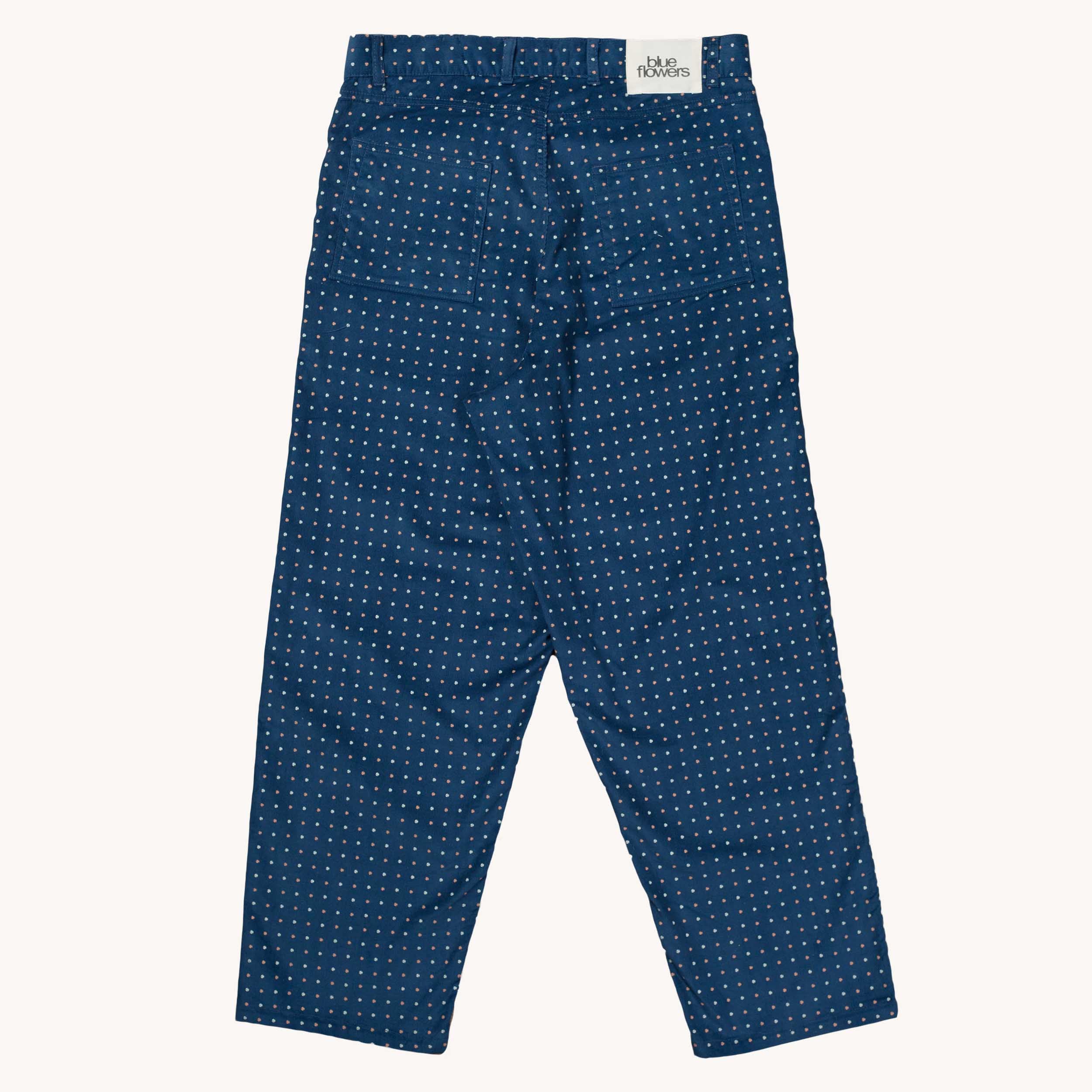 SPECKLED CORDUROY TROUSERS