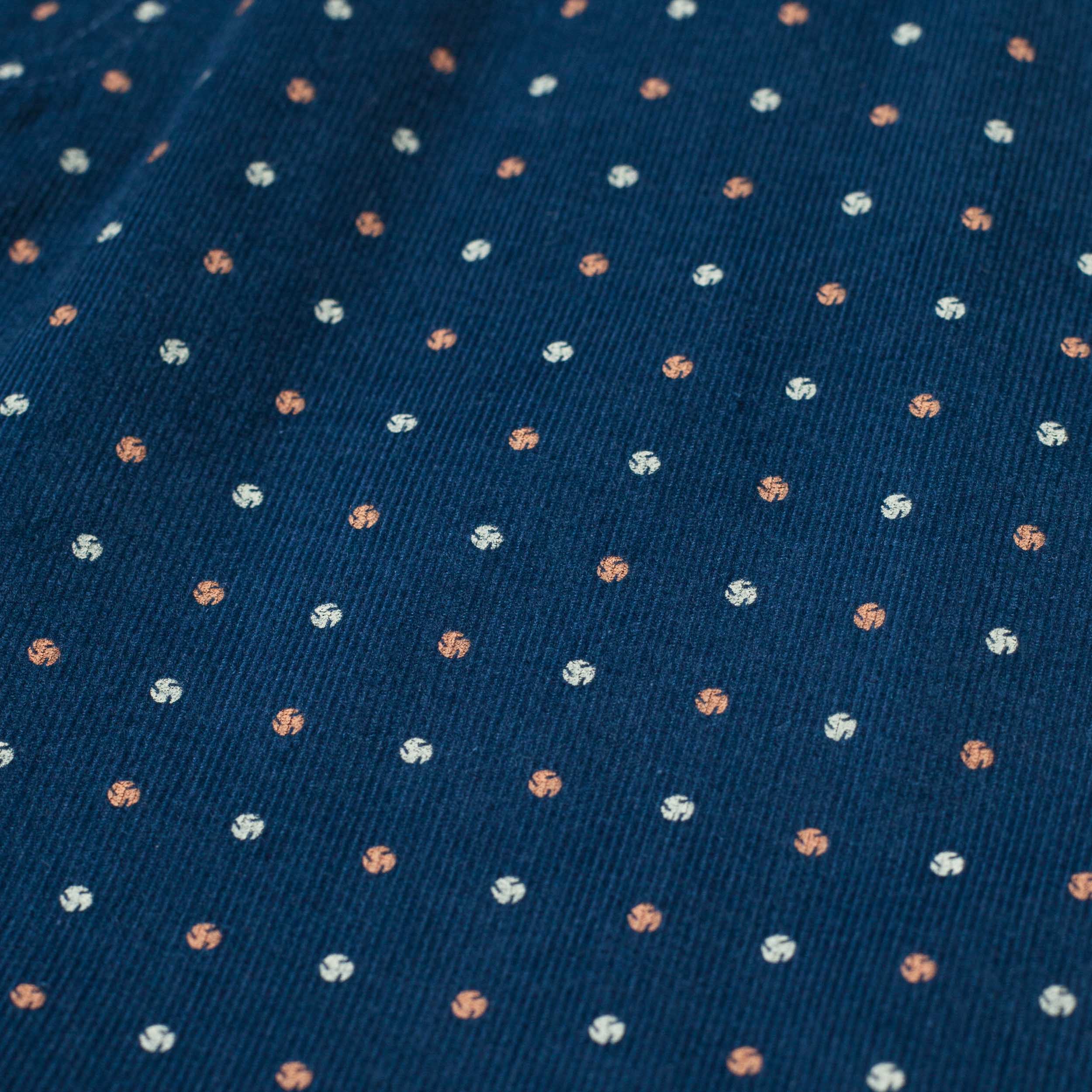 SPECKLED CORDUROY TROUSERS