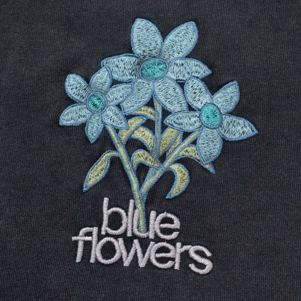 WASHED FLOWER SWEATSHIRT - STONE WASH