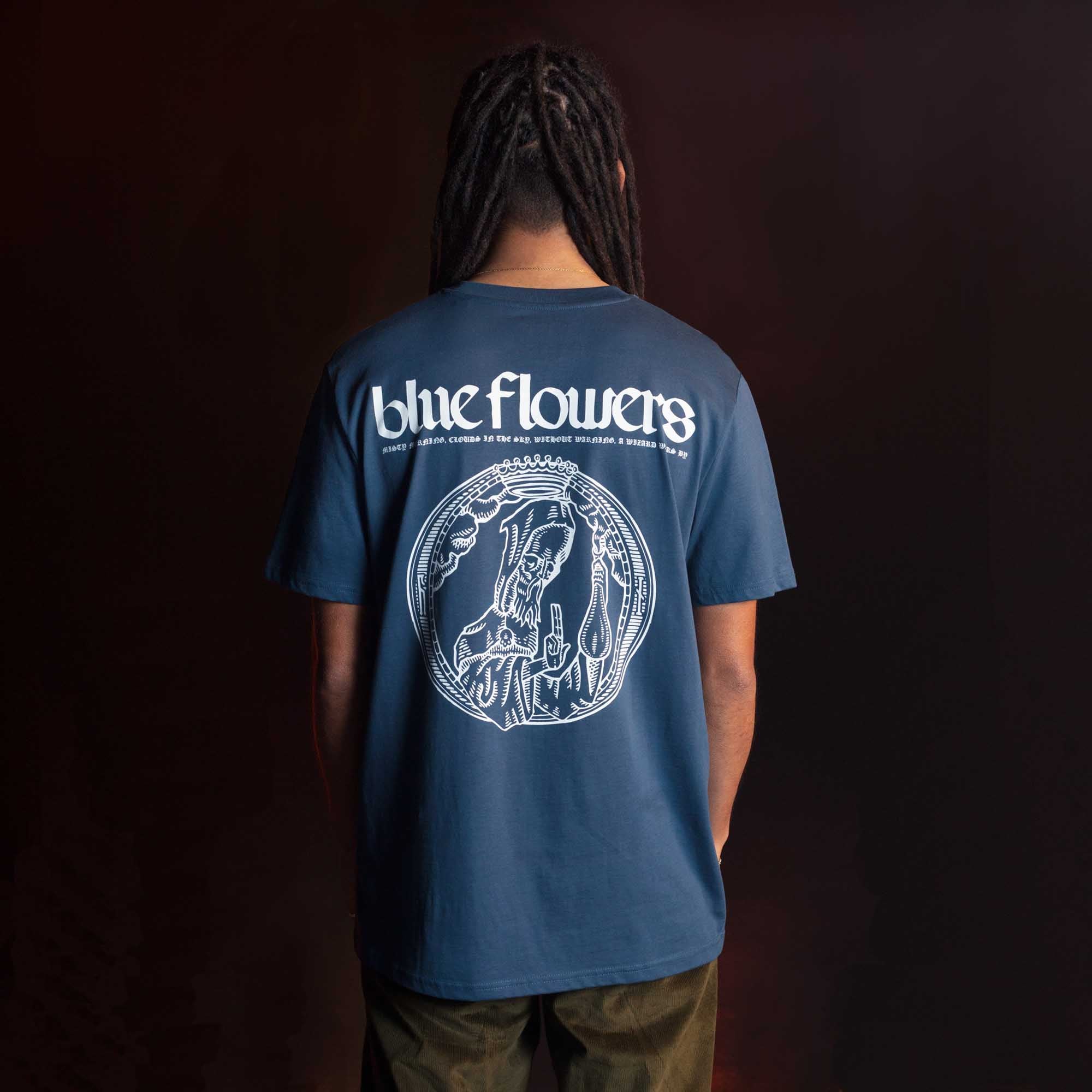 WIZARD T SHIRT - OCEAN BLUE