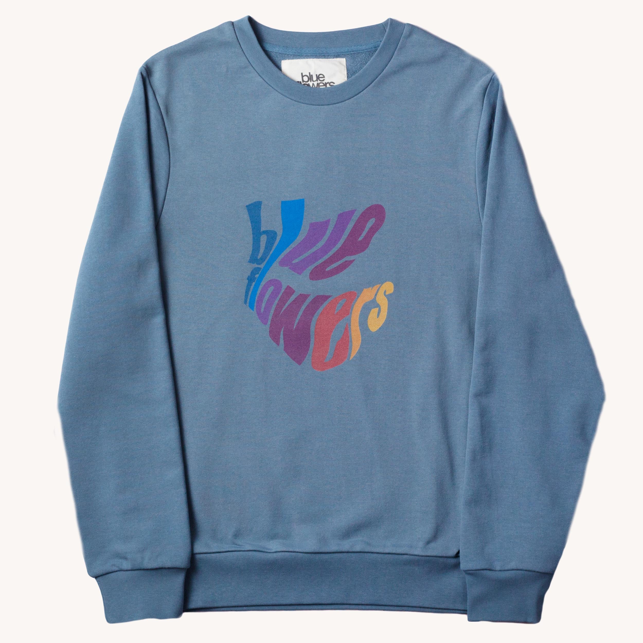 POLYCHROME SWEATSHIRT - BLUE